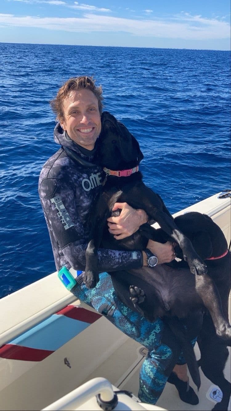 Virgil Price III with Delilah